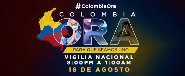 Vigilia de oracion en Colombia