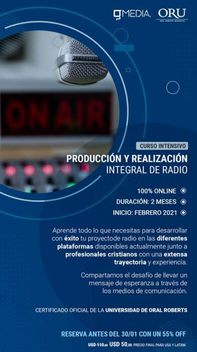 Producción y Realización Integral de Radio