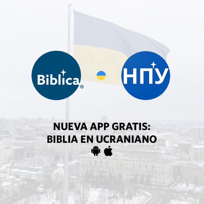Bíblica presenta una aplicación con el texto bíblico en ucraniano 1