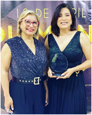 Diamond Voice Awards entrega reconocimiento a Johanni Reyes por su trayectoria y profesionalidad 2