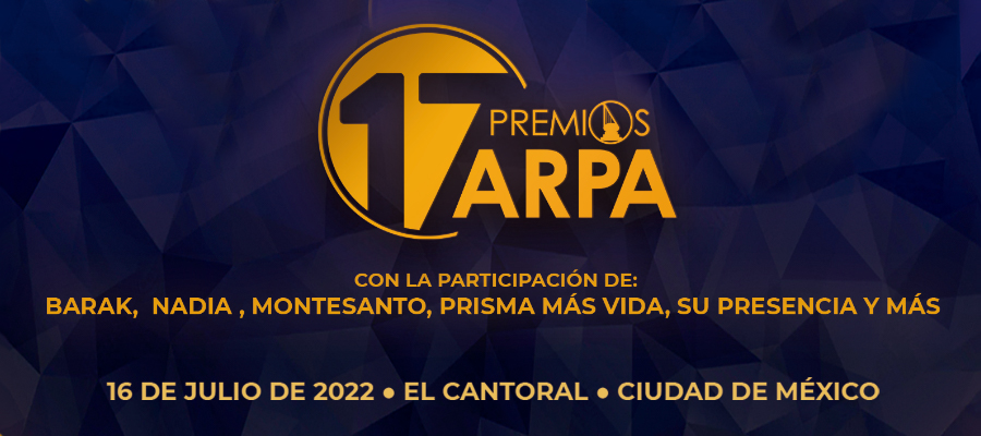 Se acerca la fecha de la XVII Edición de los Premios ARPA