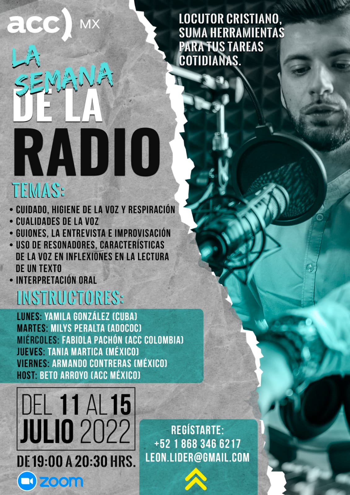 Inicia la Semana de la Radio Cristiana con participaciones de Cuba, República Dominicana, Colombia y México