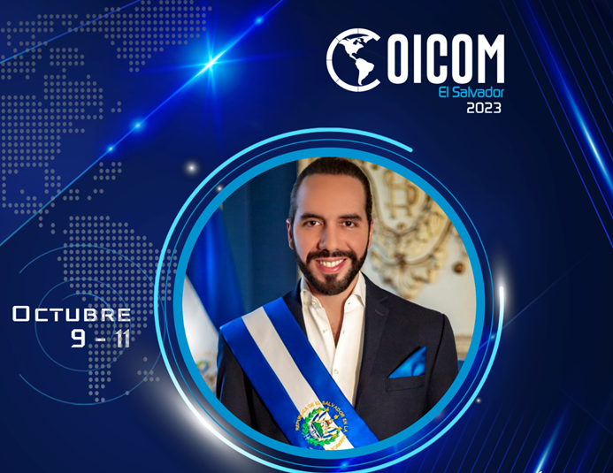 PRESIDENTE DE EL SALVADOR NAYIB BUKELE PRESENTE EN COICOM 2023 11