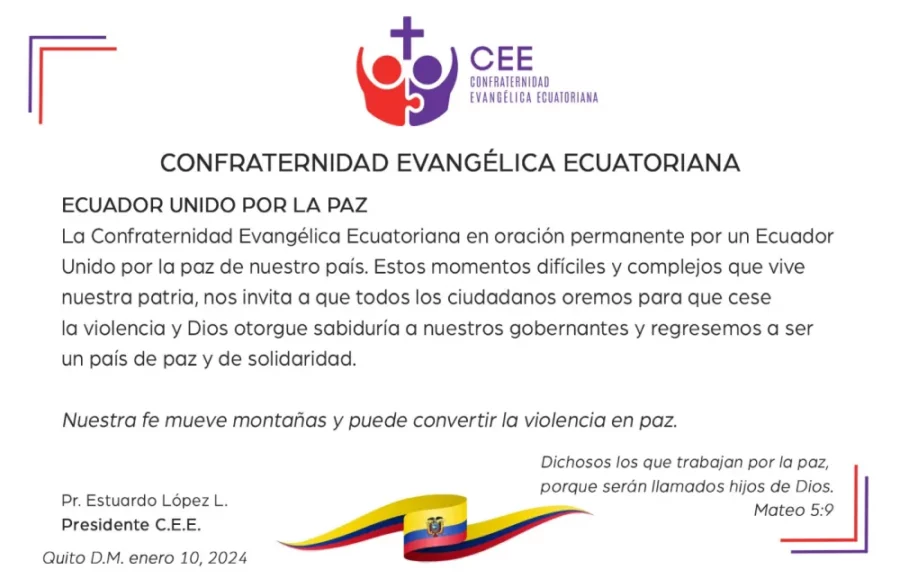 ECUADOR UNIDO POR LA PAZ 2