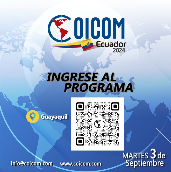 YA ESTA DISPONIBLE TODO EL PROGRAMA COICOM 2024 4