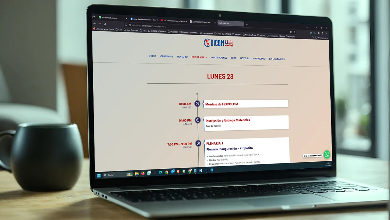 ENTERESE E INFORMESE DE TODO EL PROGRAMA EN COICOMUSA